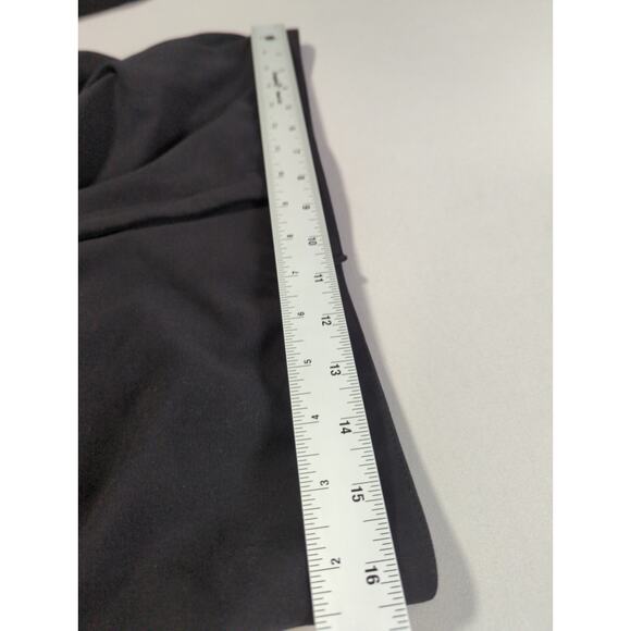 Sag Harbor Women’s Stretch Dress Pants Size 14 Petite Short Black Grey Trousers - Picture 6 of 12